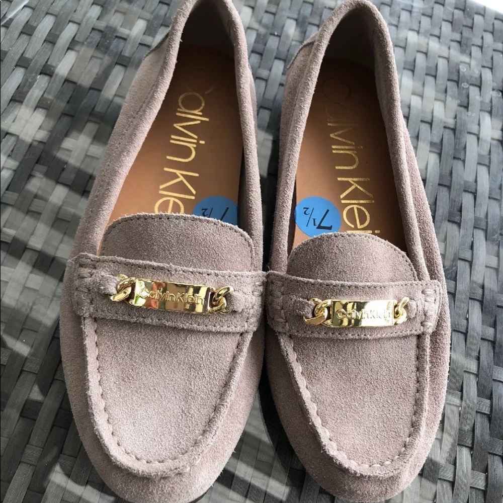 Calvin Klein Lunasi Women's Flat Loafers Moccasins
